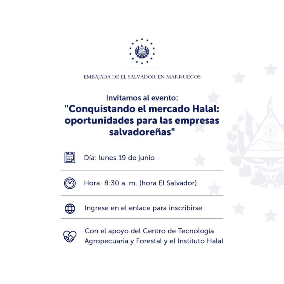 Mercado Halal - Empresas del Salvador