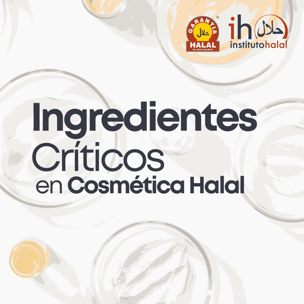 Ingredientes críticos en cosmética halal