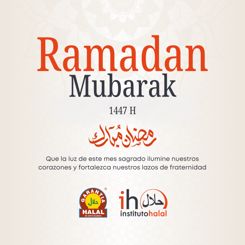 RAMADAN MUBARAK 2026 - INSTITUTO HALAL