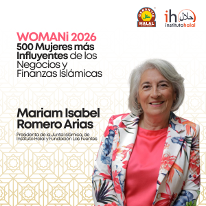 WOMANi 2026 incluye a Mariam Isabel Romero Arias, Presidenta de Instituto Halal, entre las 500 mujeres más influyentes de las finanzas islámicas