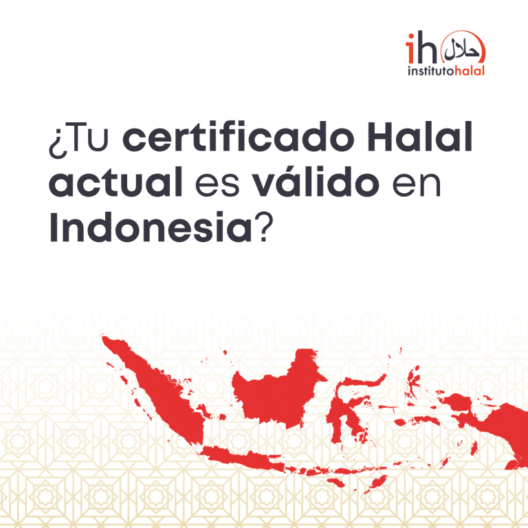 certificado Halal válido para Indonesia